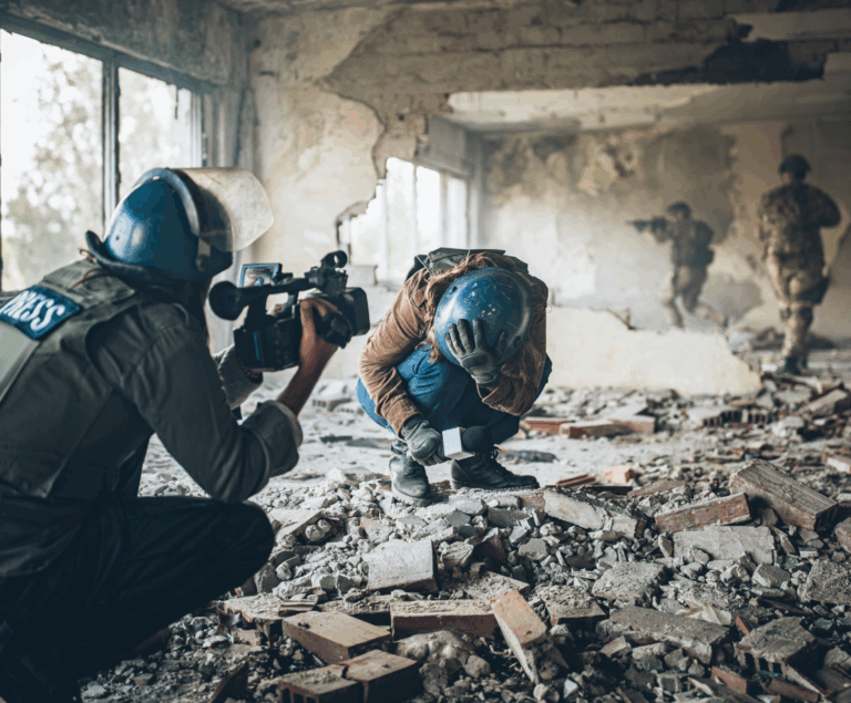 HEAT course for journalists working in conflict areas