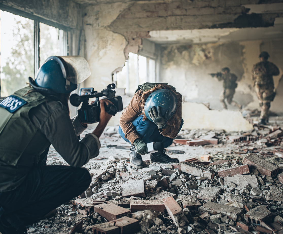 HEAT course for journalists working in conflict areas