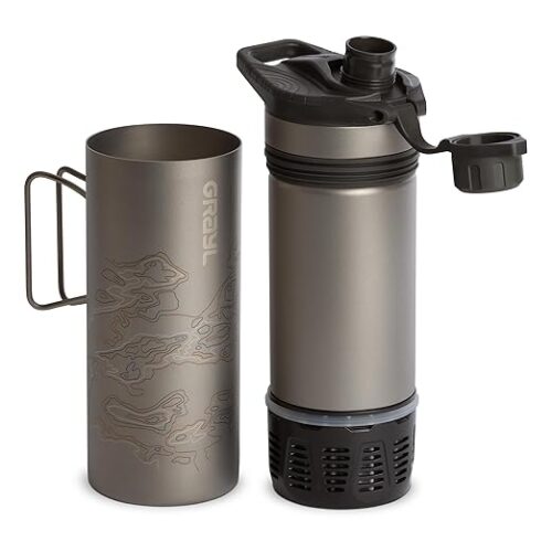 GRAYL GeoPress Titanium Water Purifier Bottle - Image 2