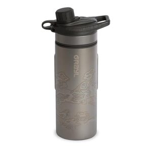 GRAYL GeoPress Titanium Water Purifier Bottle