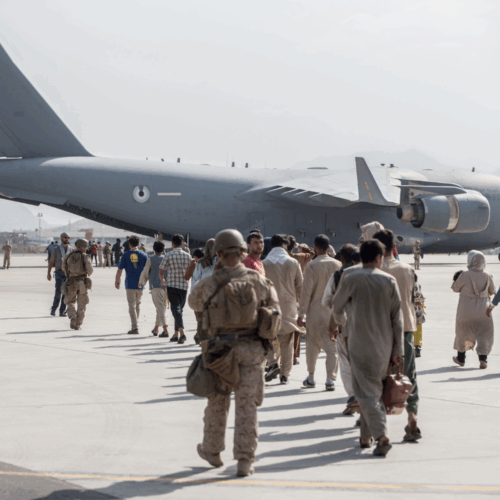 Afghanistan Evacuation Aircraft
