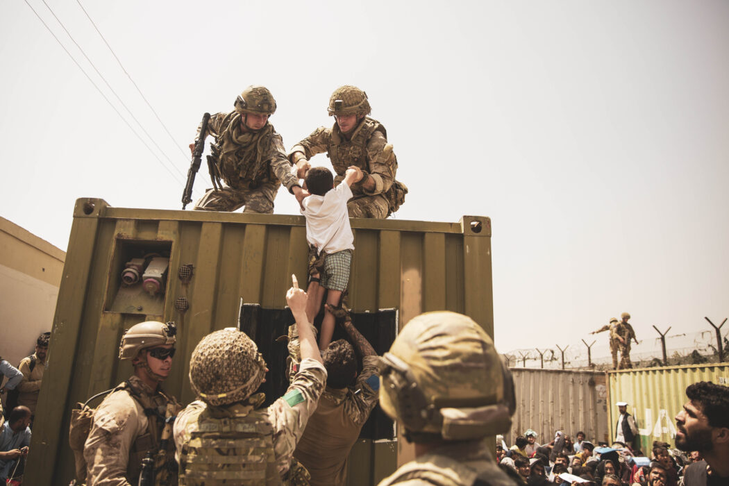Afghanistan Evacuation Child