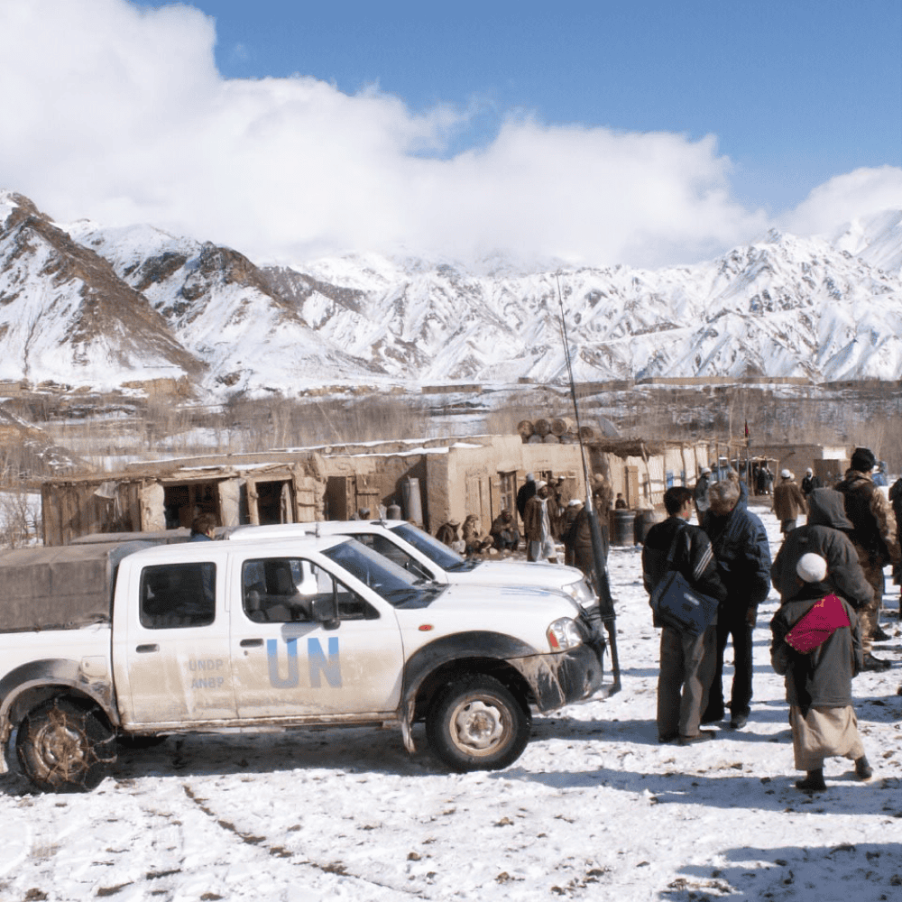 UN Hilux Afghanistan