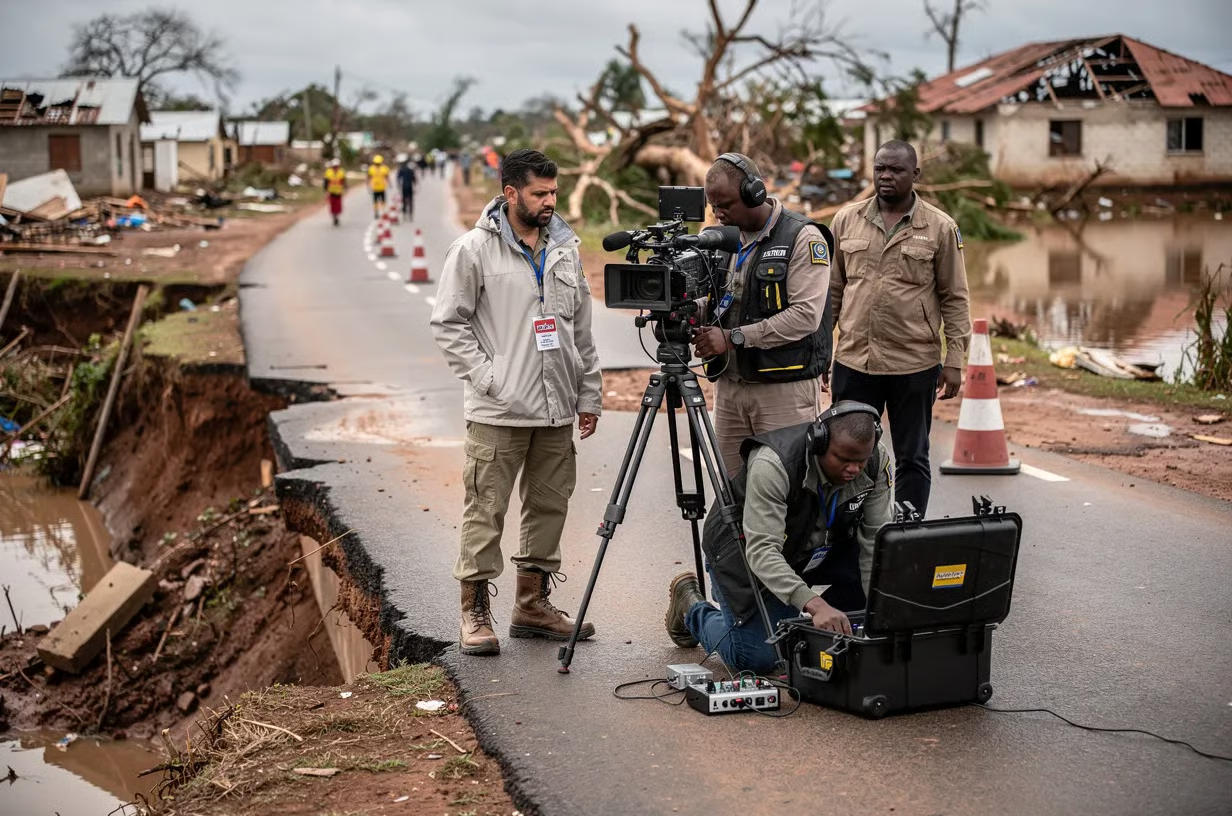 Disaster Camera Crew