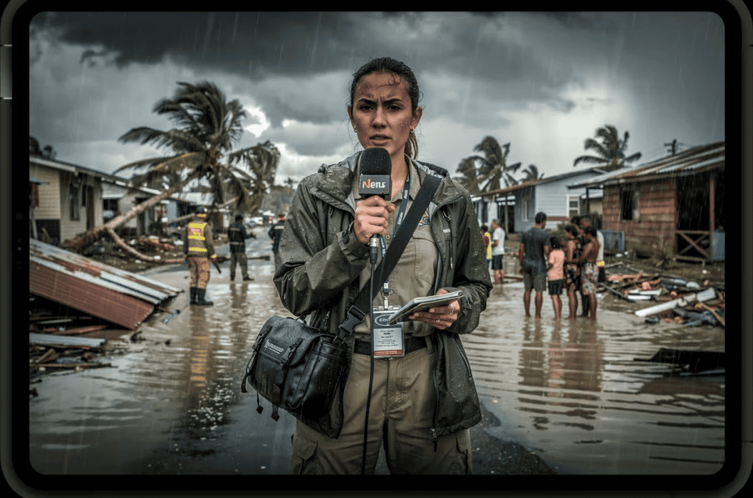 Disaster Journalist Flood